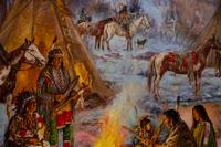 Shoshone Winter Camp