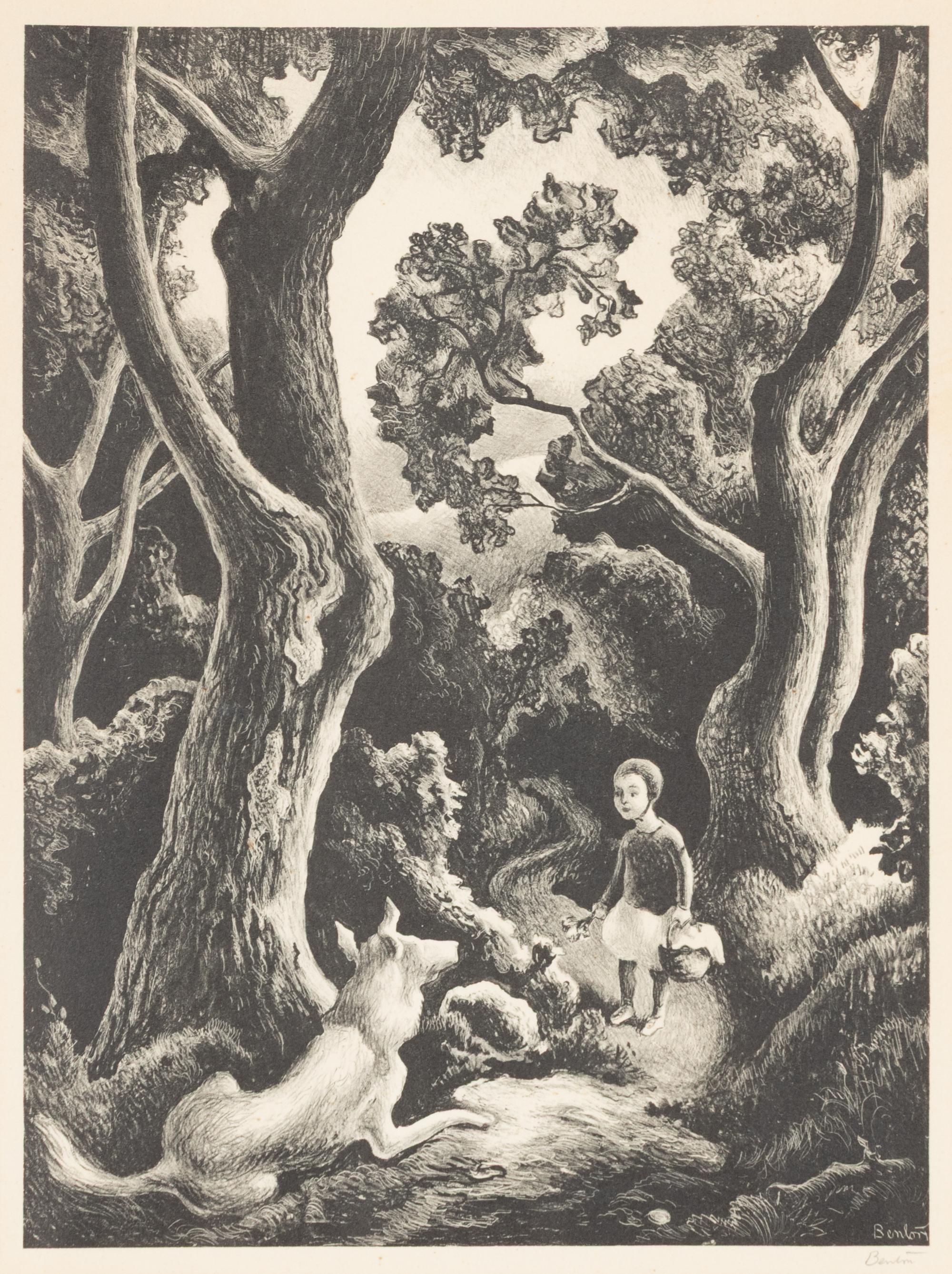 Thomas Hart Benton (American, 1889–1975) — Jessie and Jake , 1942