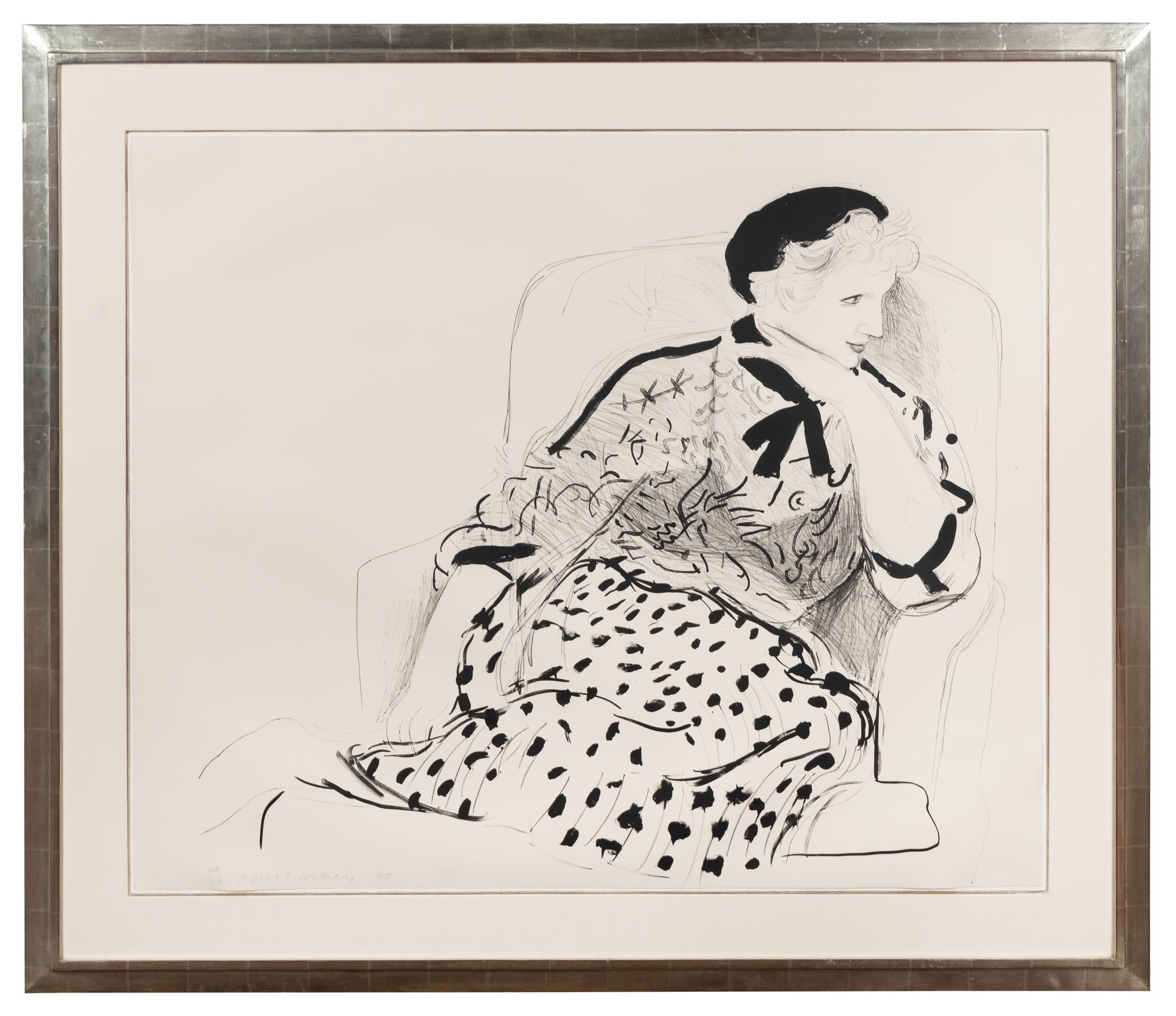 Celia in an Armchair , 1980