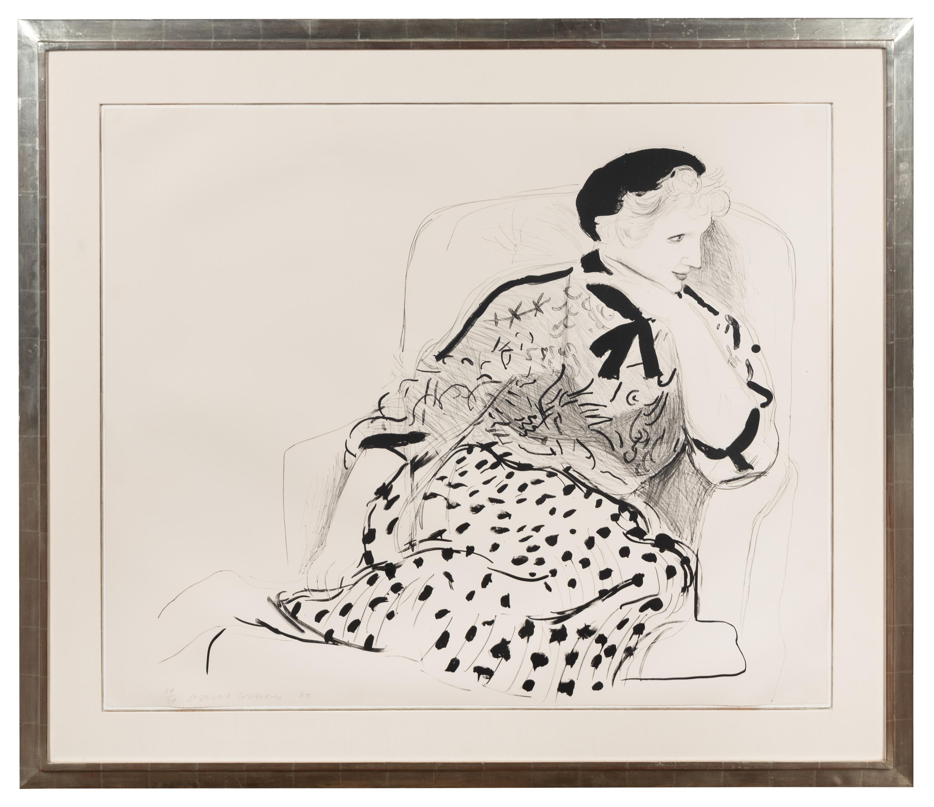 Celia in an Armchair , 1980