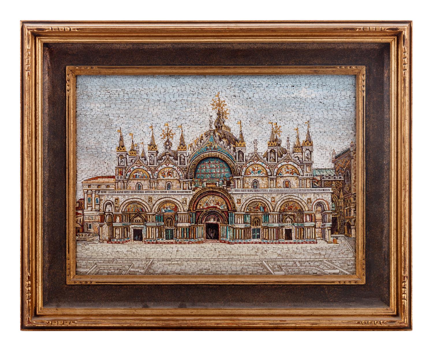 An Italian Micromosaic Panel