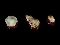 Six Chinese Jade Carvings of Animals