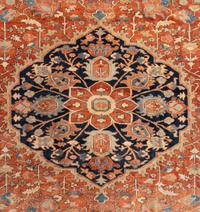 A Serapi Wool Rug