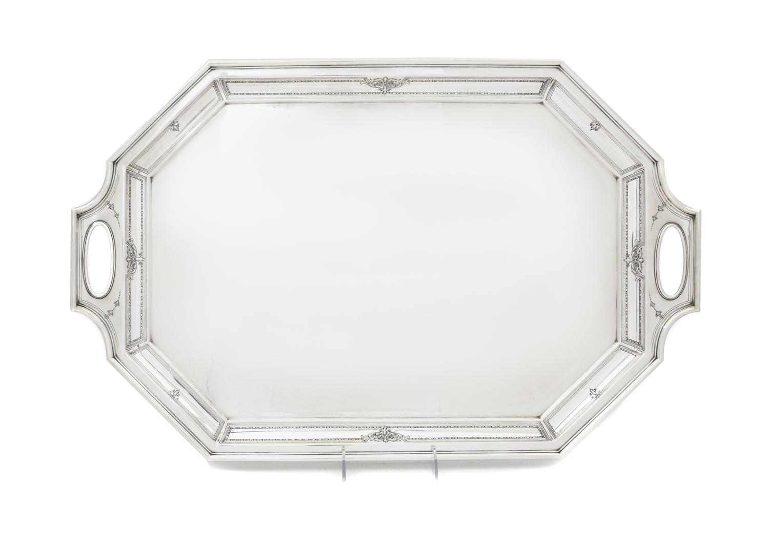 An American Silver Tray
