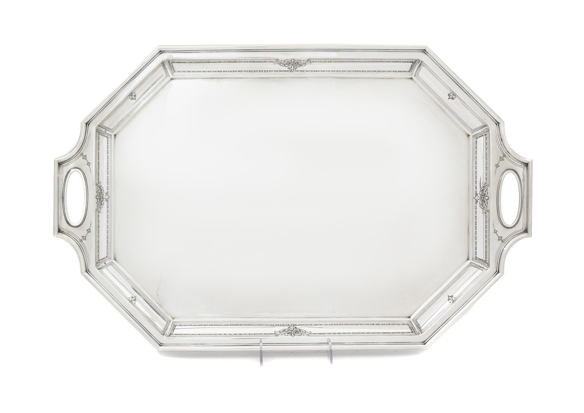 An American Silver Tray