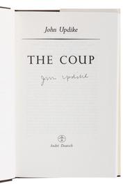 UPDIKE, John (1932-2009). A group of 19 FIRST EDITIONS of Updike’s works, MANY SIGNED, comprising: