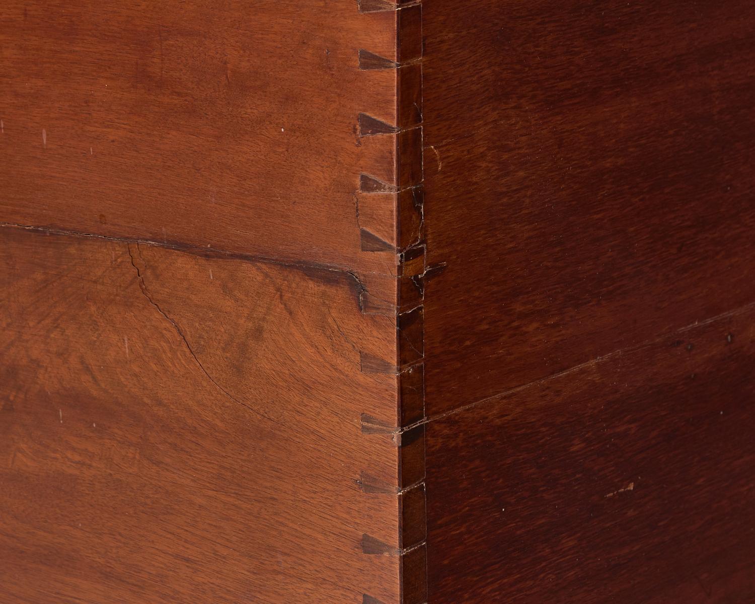 A Chippendale Walnut Blanket Chest