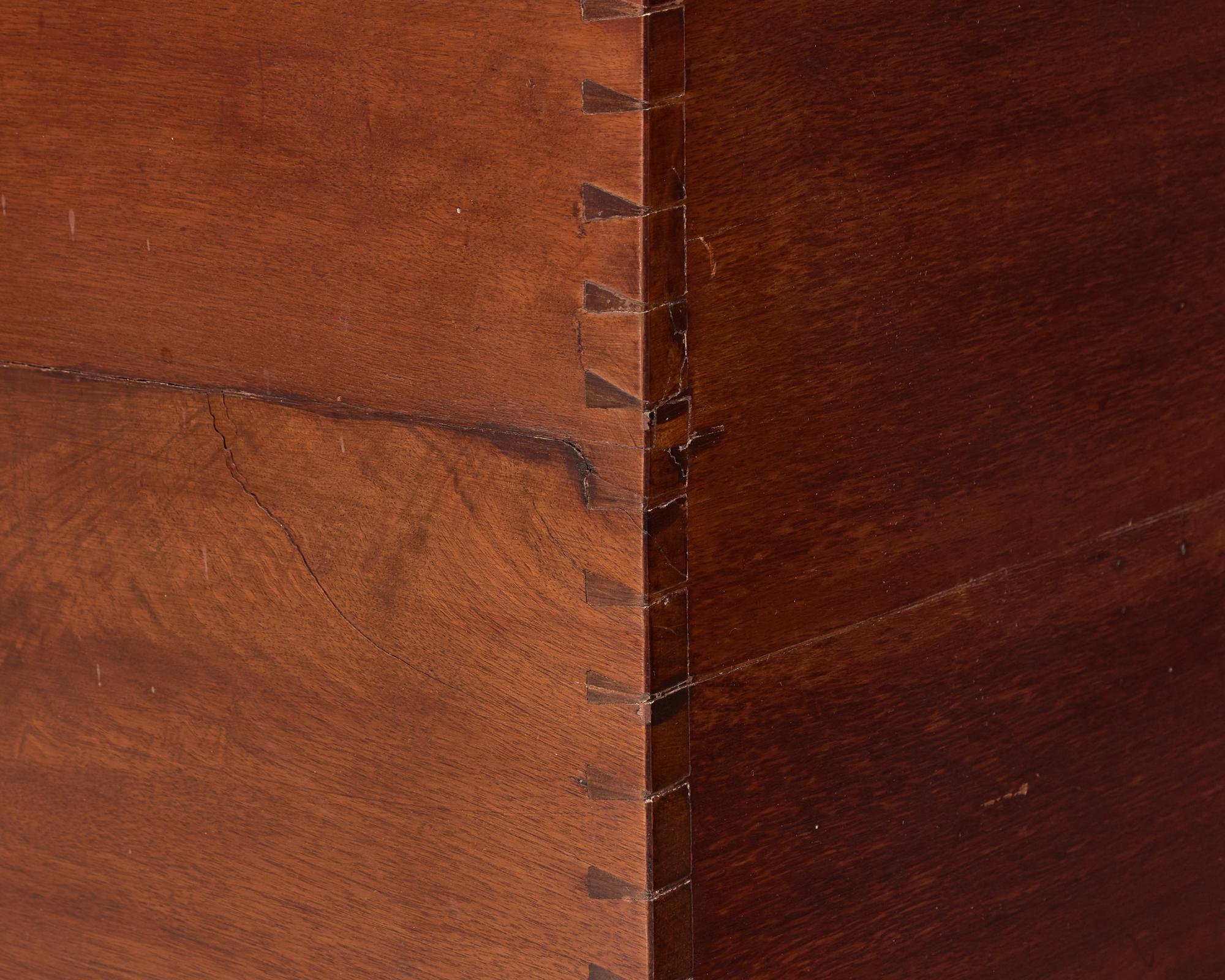 A Chippendale Walnut Blanket Chest