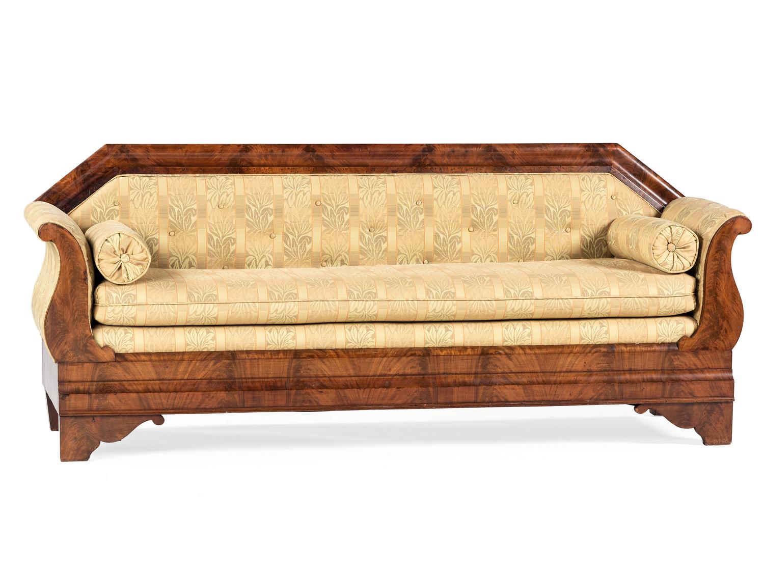An Empire Style Mahogany Sofa