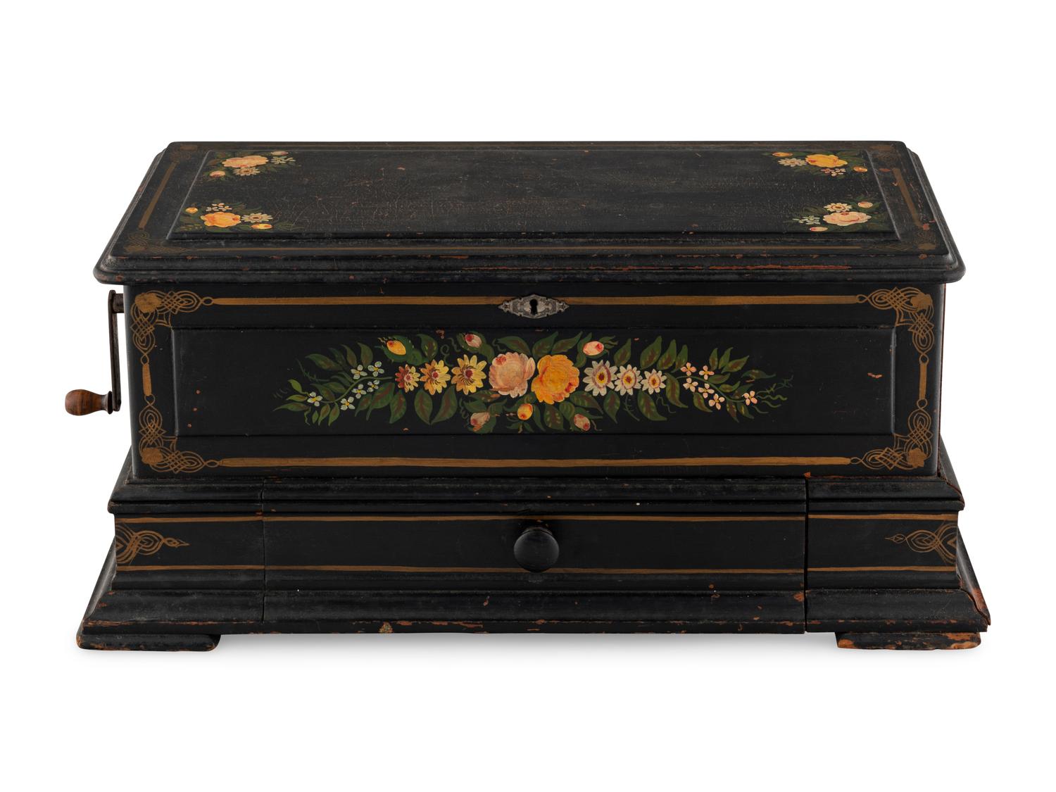 A Paillard Gloria Interchangeable Music Box