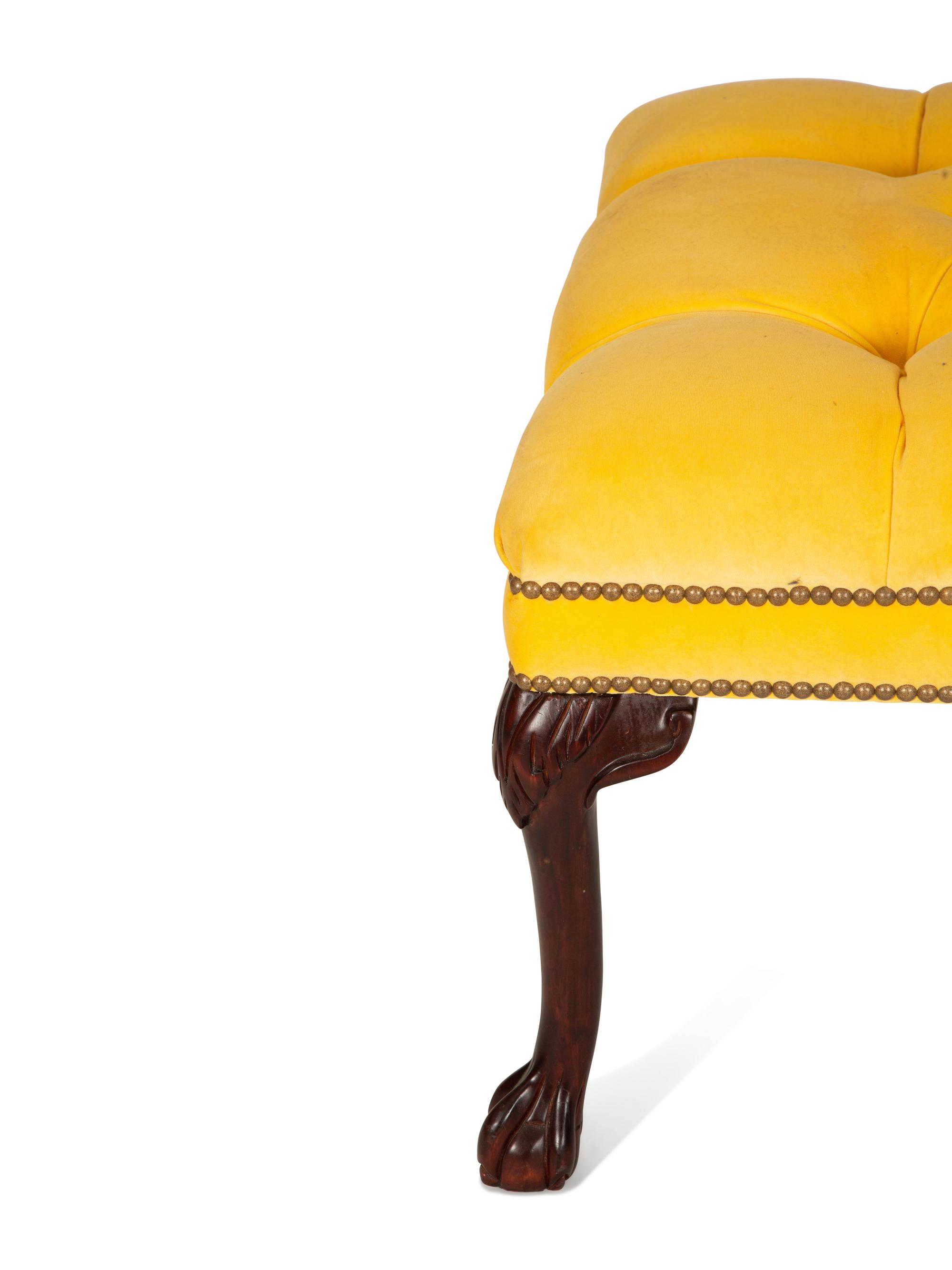 A George II Style Mahogany Bench