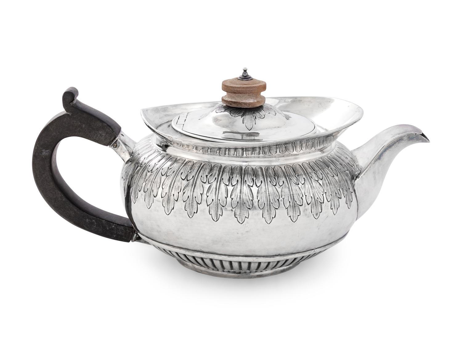 A George III Silver Teapot