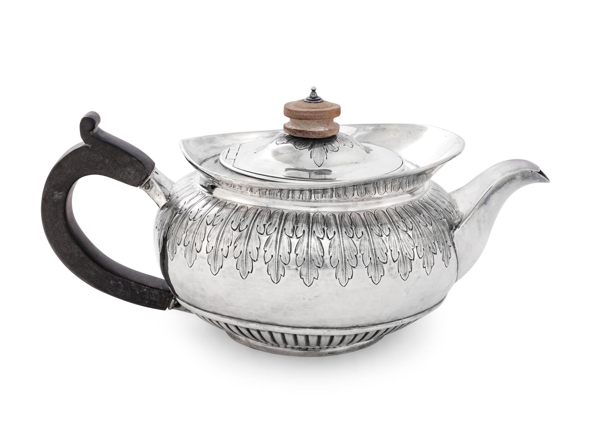A George III Silver Teapot