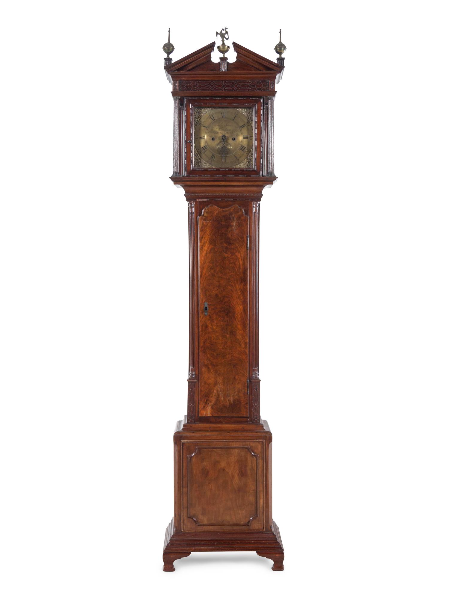 A George III Mahogany Tall Case Clock