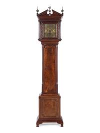 A George III Mahogany Tall Case Clock