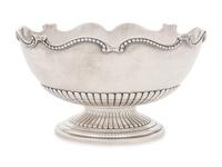 An American Silver Rose Bowl