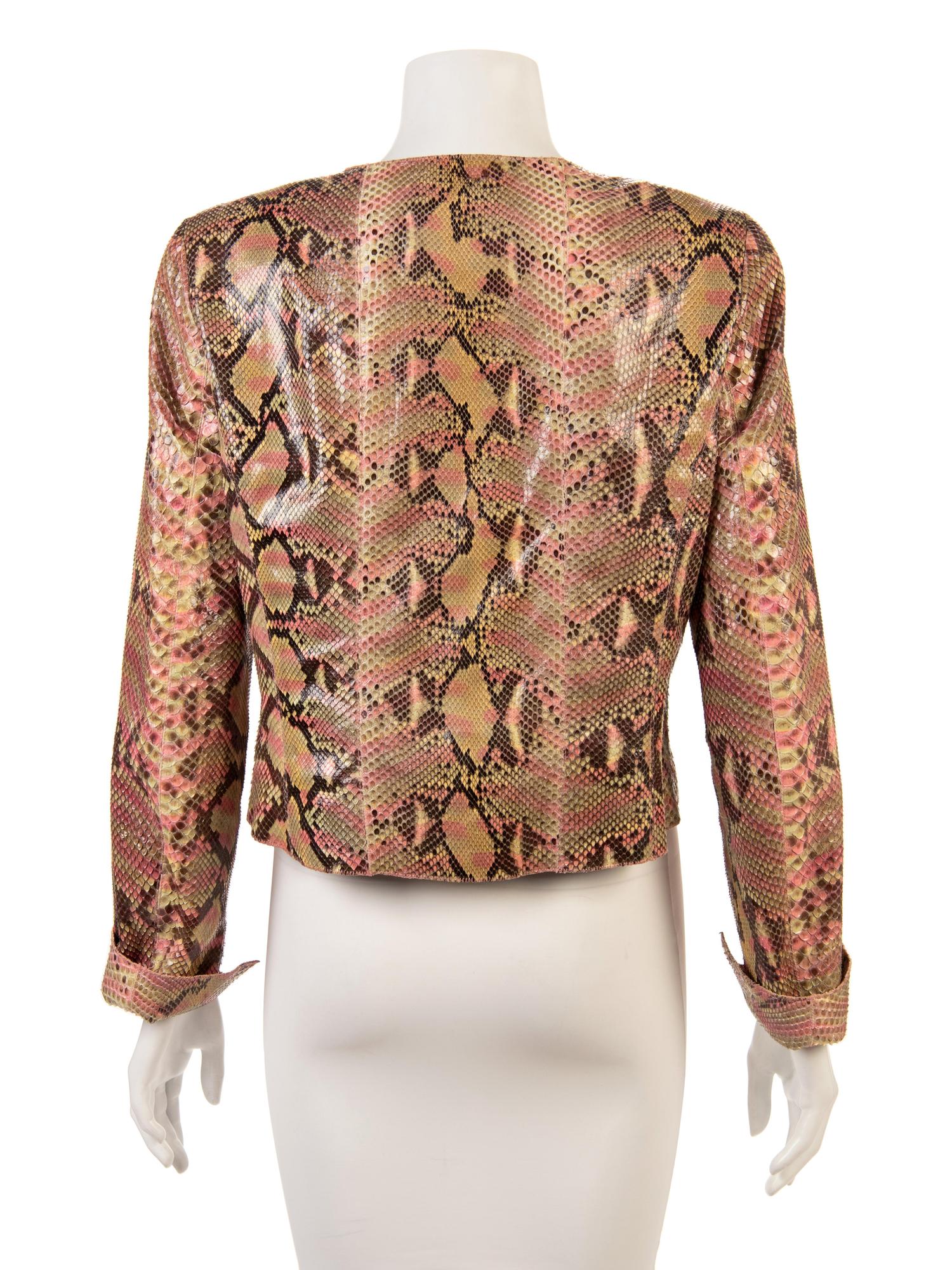 Chanel Python Jacket, 1990-2000s