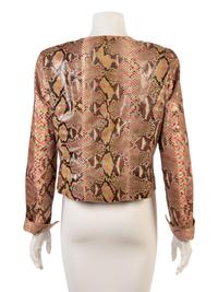 Chanel Python Jacket, 1990-2000s