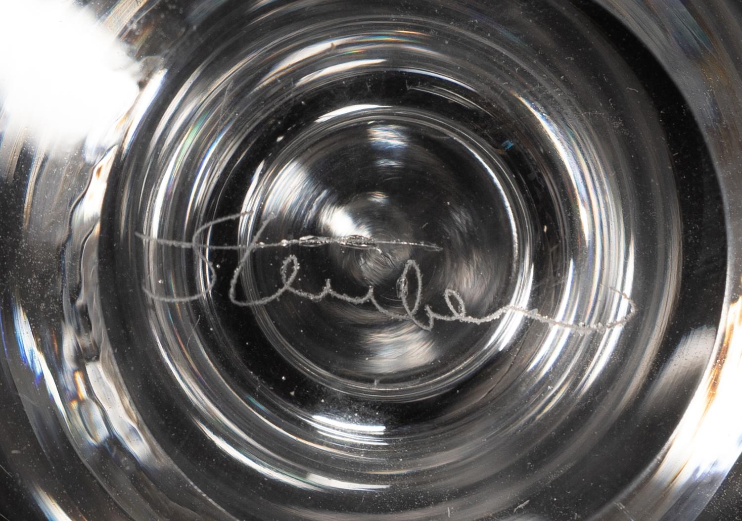 A Collection of Steuben Glass Stemware