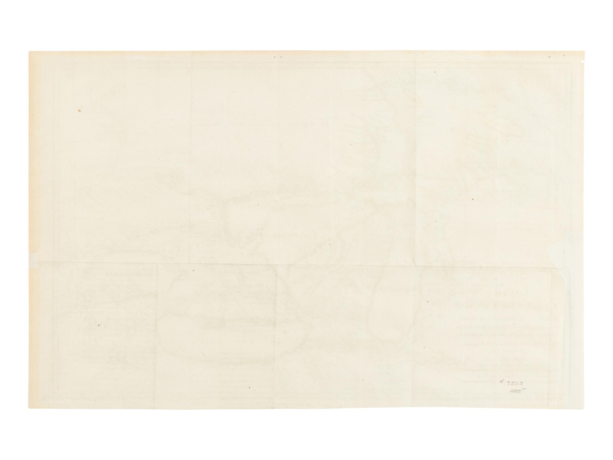 [MAP]. BELLIN, Jacques Nicolas (1703-1772). Carte des Lacs du Canada . Paris, 1744.