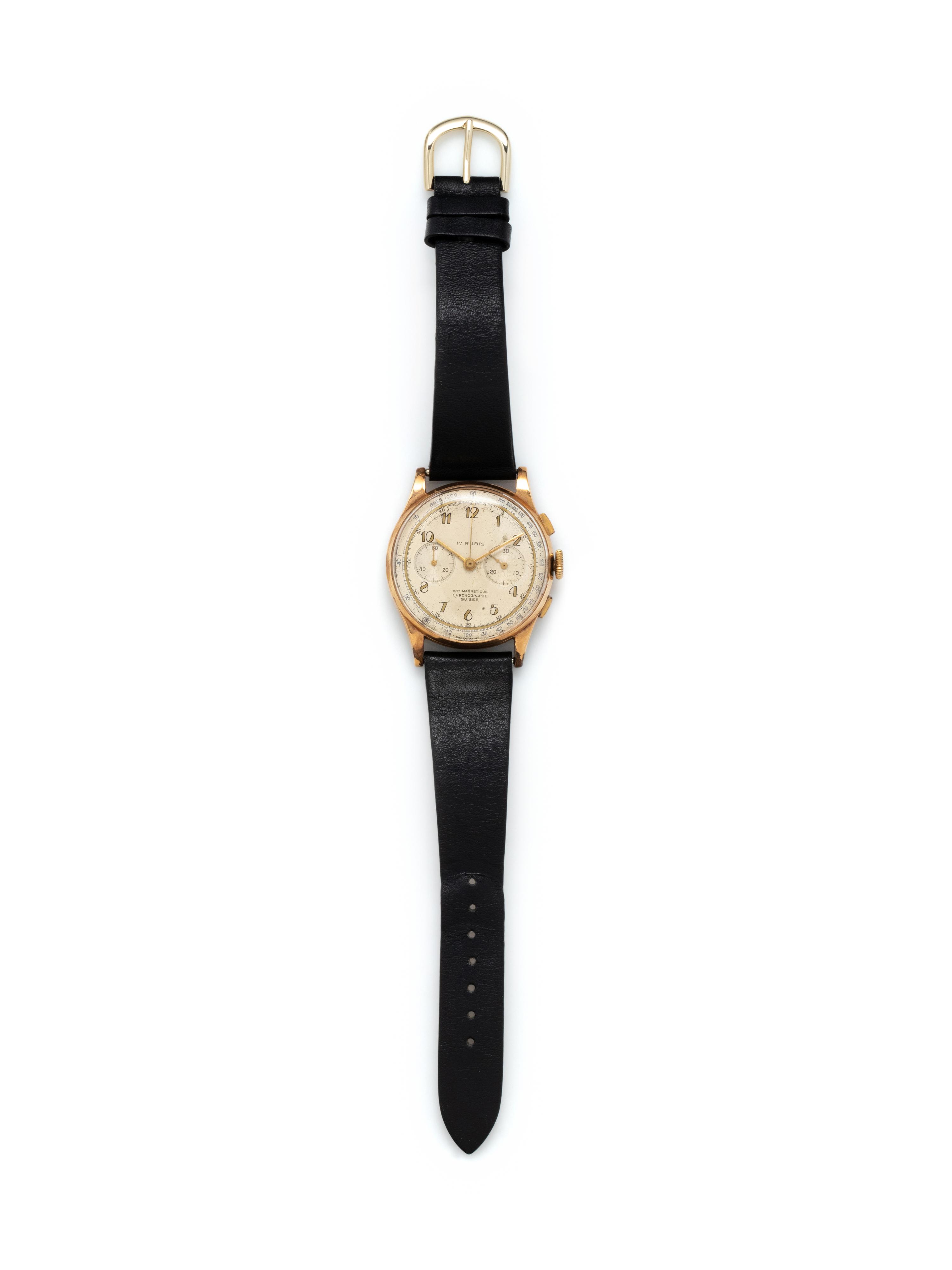 VINTAGE, CHRONOGRAPH WATCH