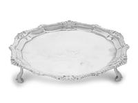 An Irish George III Silver Salver
