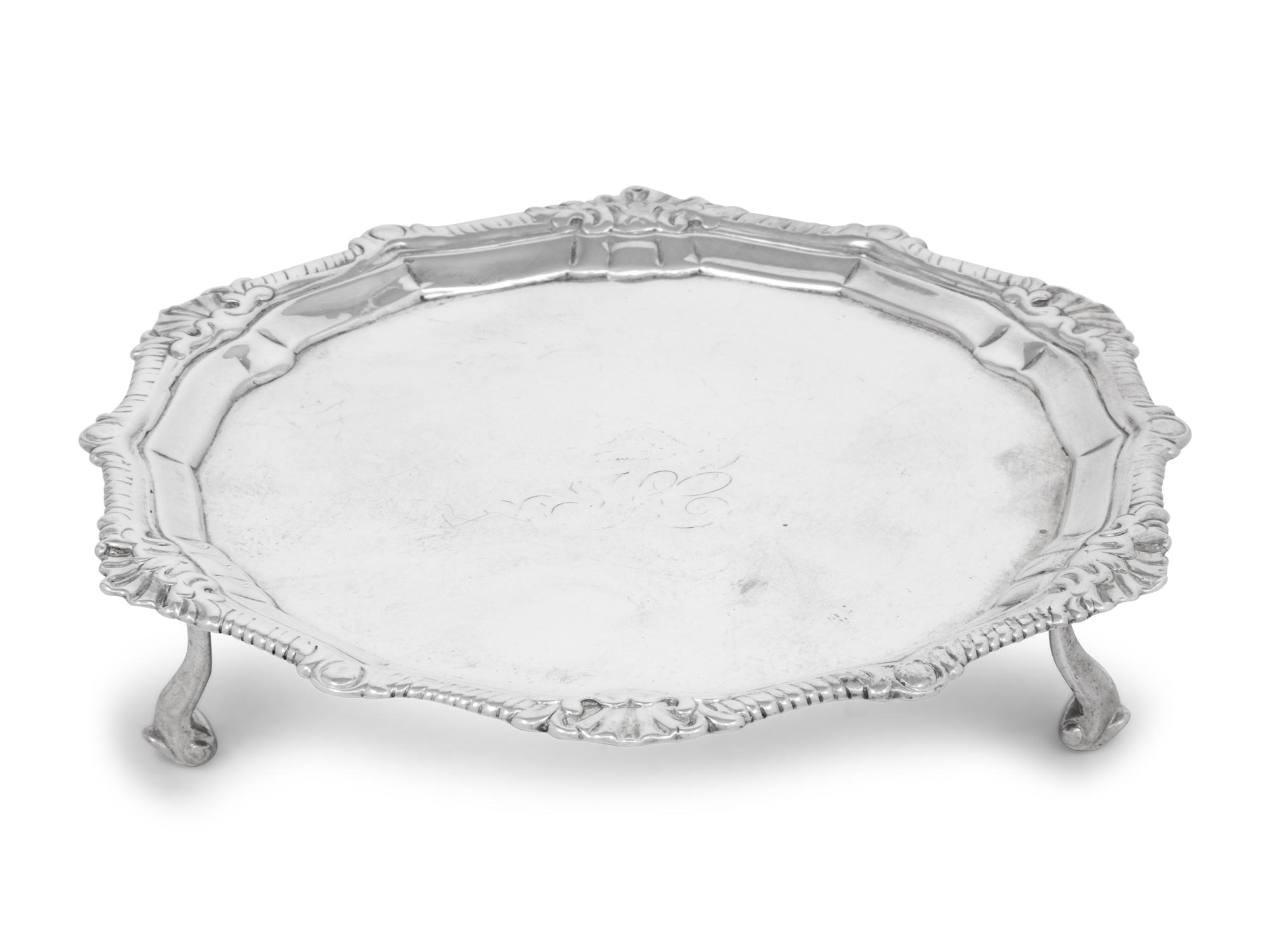 An Irish George III Silver Salver