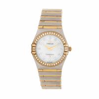 Omega, Yellow Gold and Stainless Steel 'Constellation' Watch