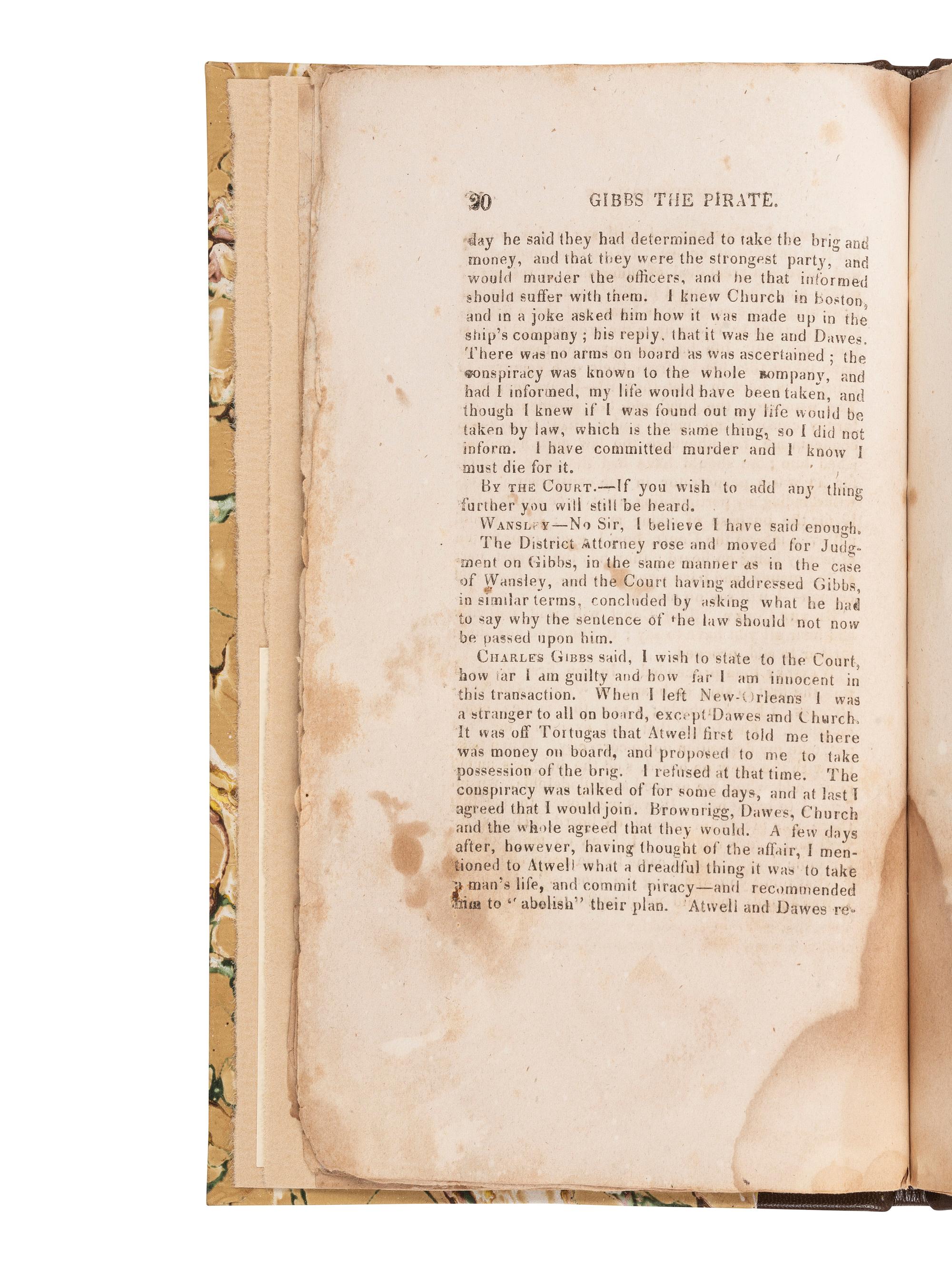 [MUTINY]. A group of 5 works about Mutiny on American ships, comprising: