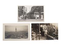 [CALIFORNIA]. Approx. 75 RPPCs and photographs of San Francisco and the Bay Area. Early 20th century