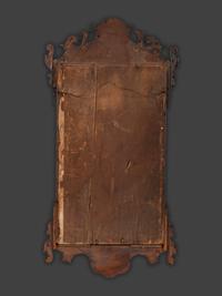 A Chippendale Mahogany Looking Glass