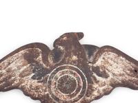 A Cast Iron Spread Winged Eagle Target