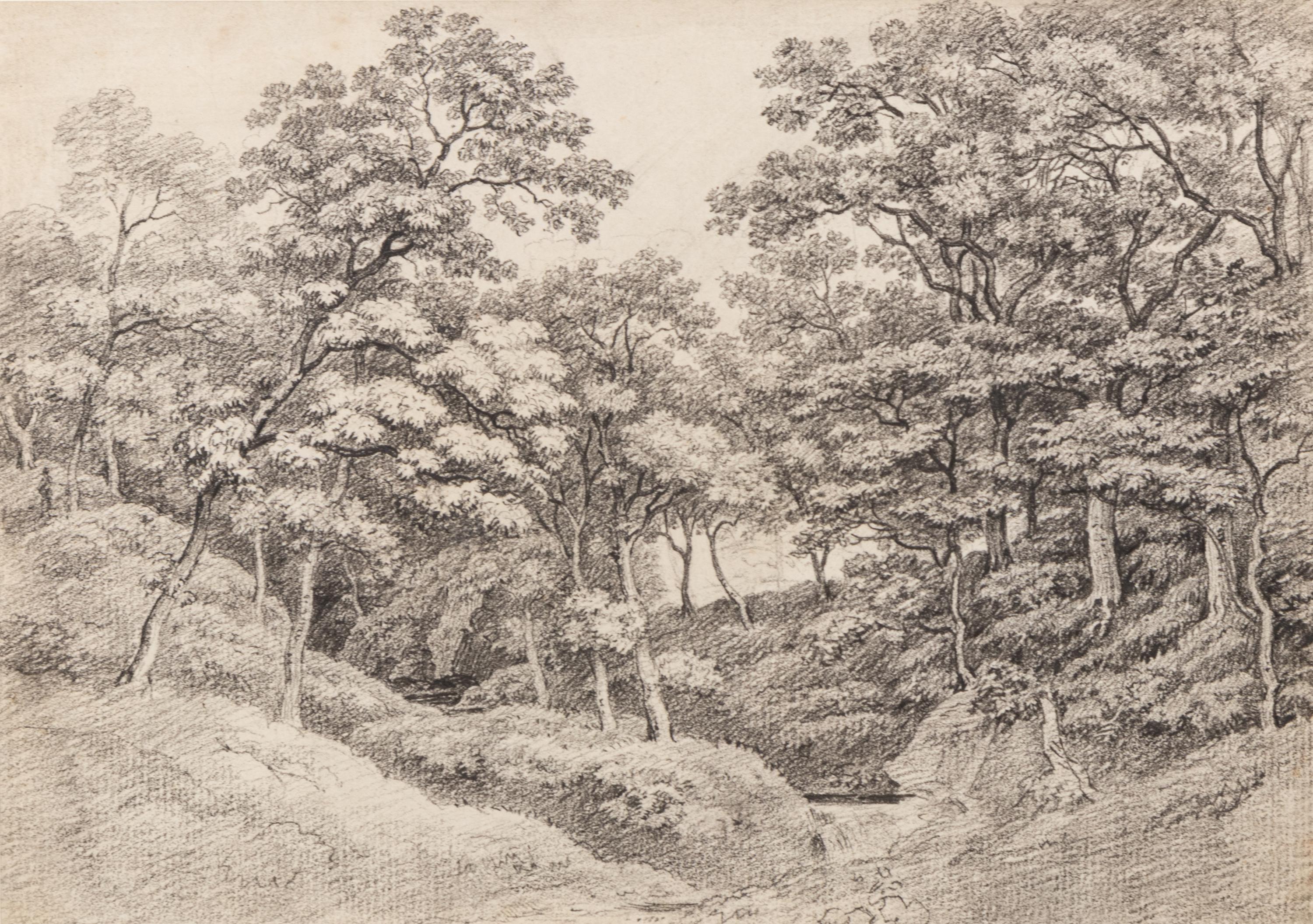 Woodland Stream , c. 1745