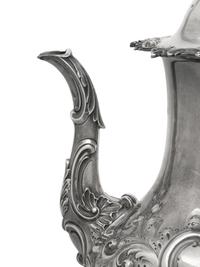 A Victorian Silver Coffee Pot
