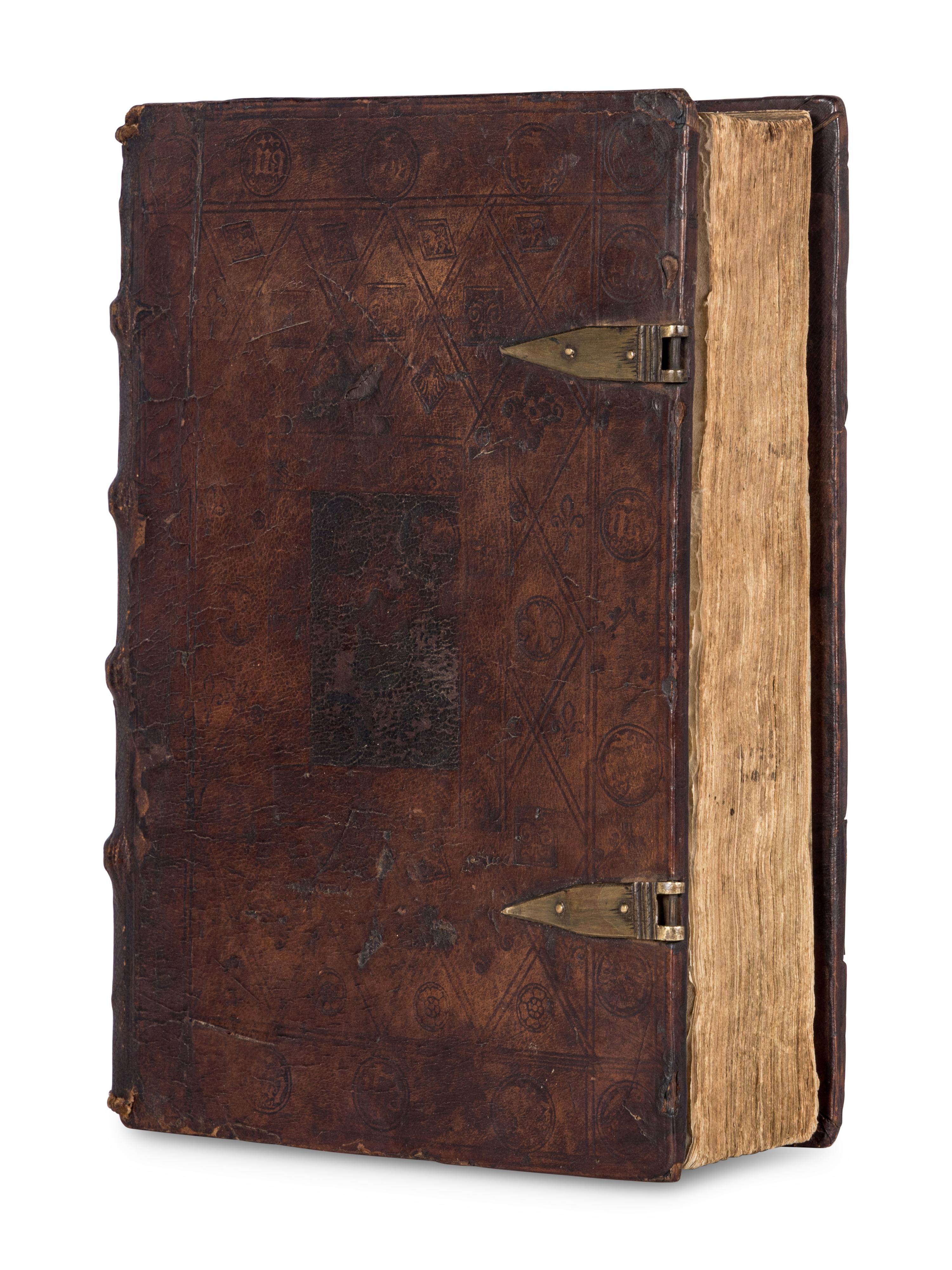DENISSE, Nicolas. Sermones de Sanctis Hyemales, Estivales, De festivitatibus Jesu Christi, beate virginis et aliorum Sanctoru . Strassburg: Johann Grüninger for Anton Koberger the Elder, 8 September 1510).
