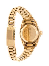 ROLEX, REF. 69278 18K YELLOW GOLD AND DIAMOND 'OYSTER PERPETUAL DATEJUST' WRISTWATCH