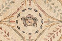 A Roman Style Marble Mosaic Panel