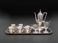 An American Silver Demitasse Service