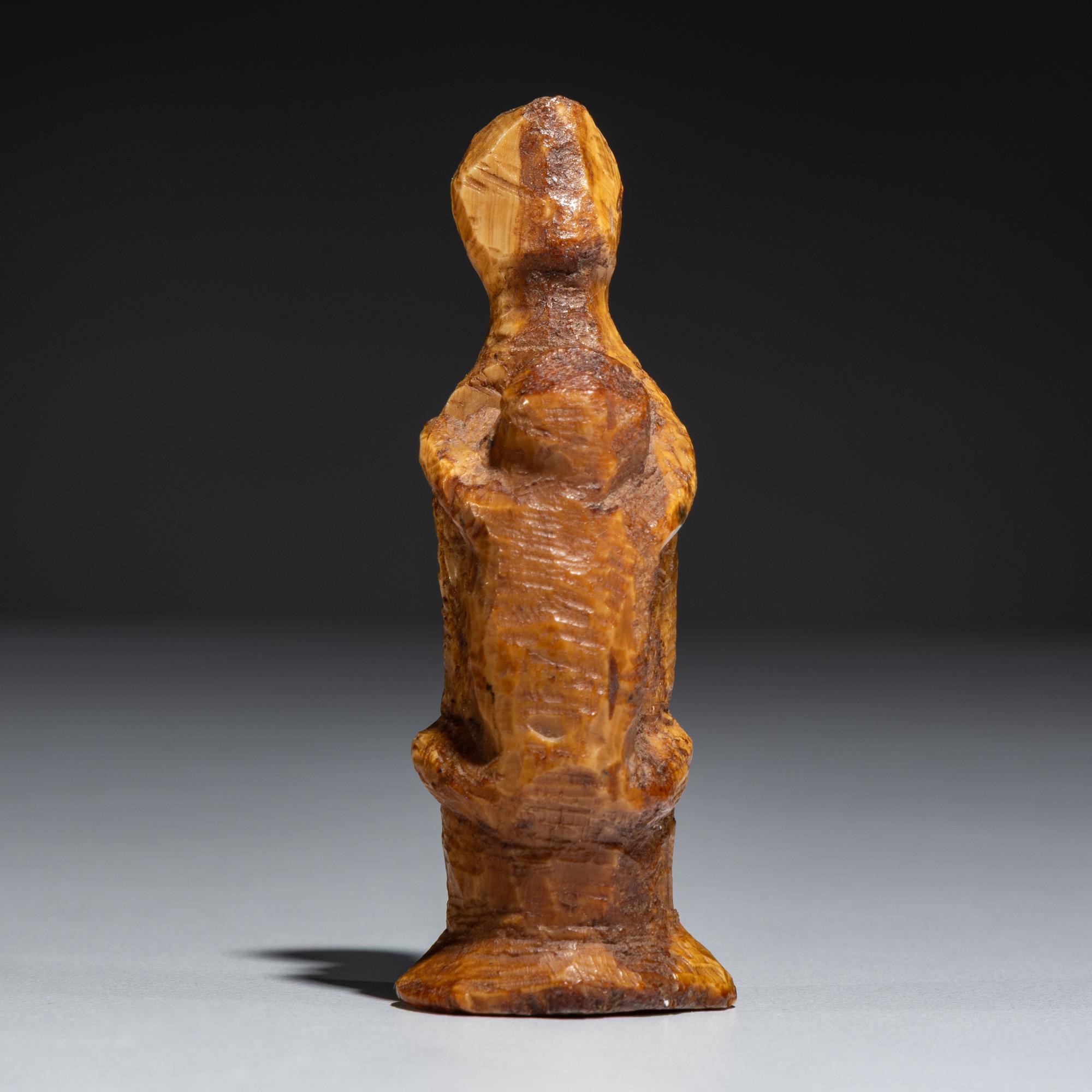 St. Lawrence Island Thule Culture, Mother and Child Figure