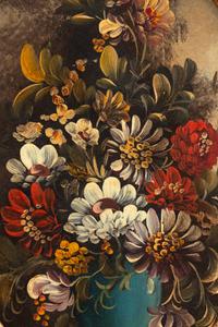 Floral Still Life (pair of works)