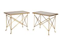 A Pair of Neoclassical Style Side Tables in the Manner of Maison Jansen