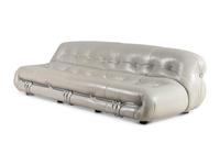 Large Soriana Sofa and Ottoman Cassina, Italy 1970