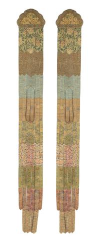 Two Chinese Imperial Silk Hanging Panels 18TH/19TH CENTURY Height 99 1/2 inches. — 18TH/19TH CENTURY