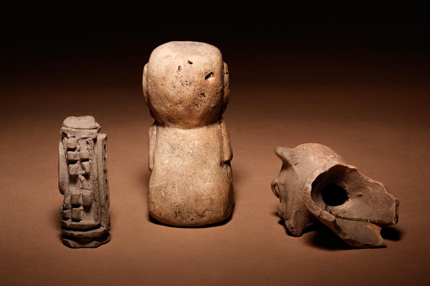Three Pre-Columbian Objects
