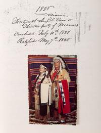 [NATIVE AMERICANS]. A group of 6 items regarding various Eastern Native American Tribes - Shawnee, Wyandot, Miami.