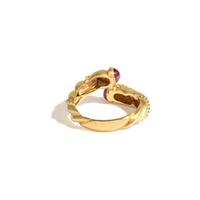 TIFFANY & CO., YELLOW GOLD AND RUBY RING