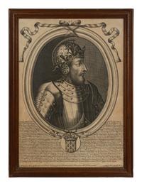 A Set of Twenty-Two Framed French Engravings