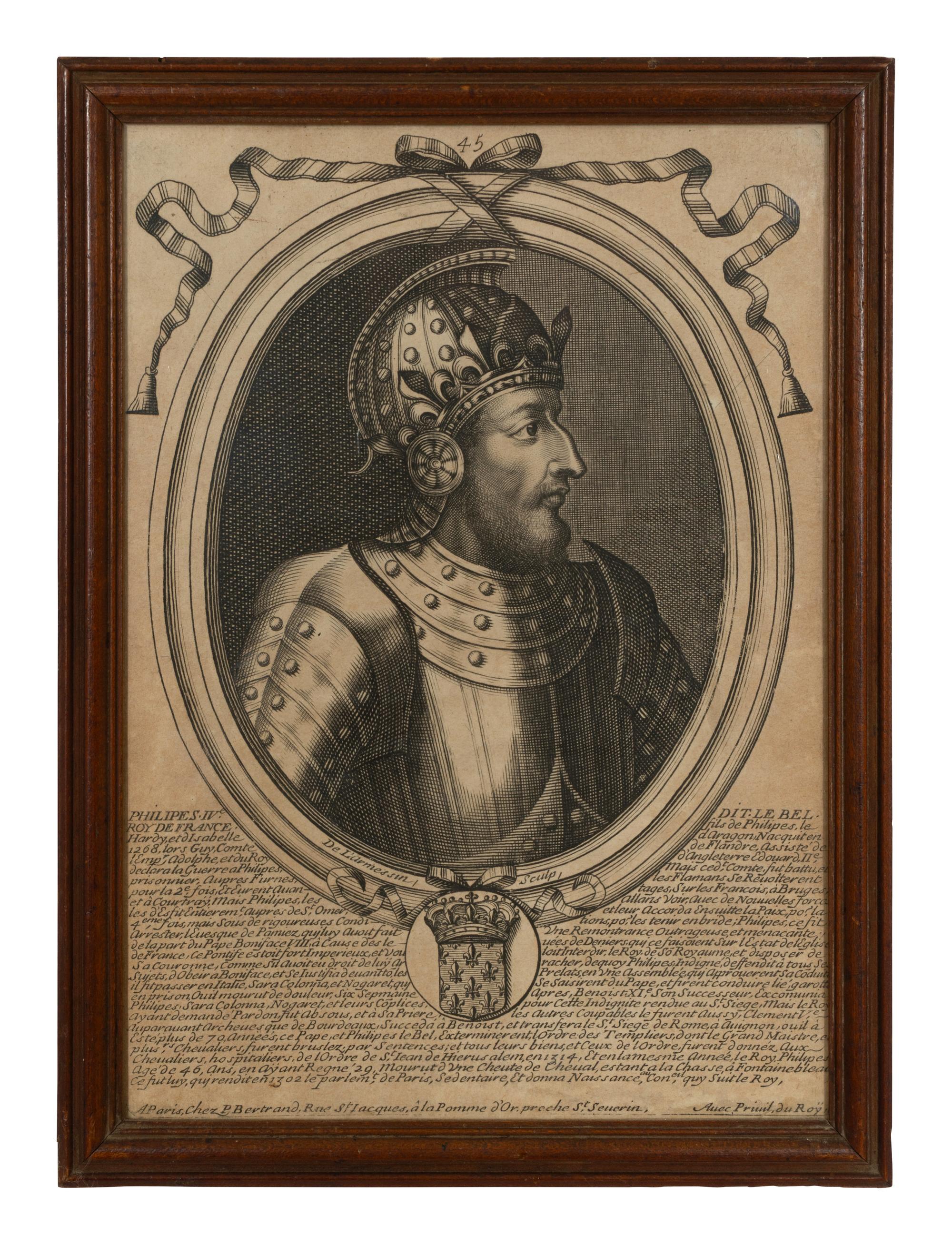 A Set of Twenty-Two Framed French Engravings