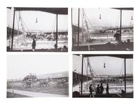 [WILD WEST SHOWS – FRANCE]. Archive of 11 silver gelatin photographs of Col. Cy Compton's Wild West Rodeo. Paris: Dérumaux, ca 1920s.