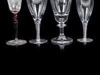 A Group of Glass Stemware